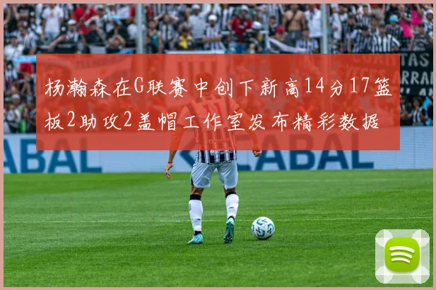 杨瀚森在G联赛中创下新高14分17篮板2助攻2盖帽工作室发布精彩数据海报